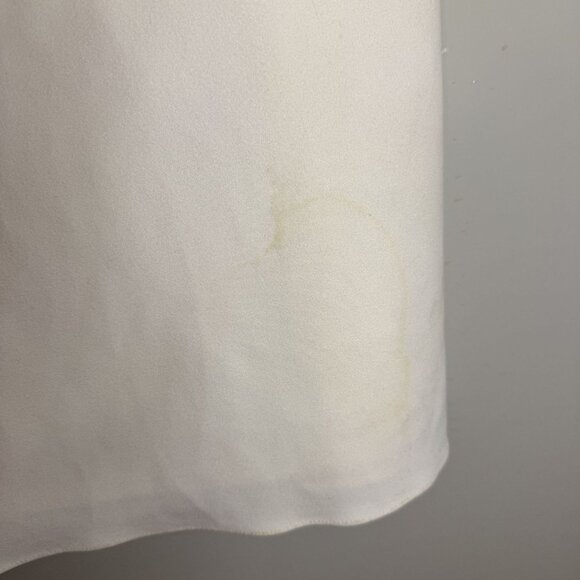 NEW Adrianna Papell Feather Cuff Bell Sleeve Dress Ivory Size US 2 [jb] - Picture 11 of 12